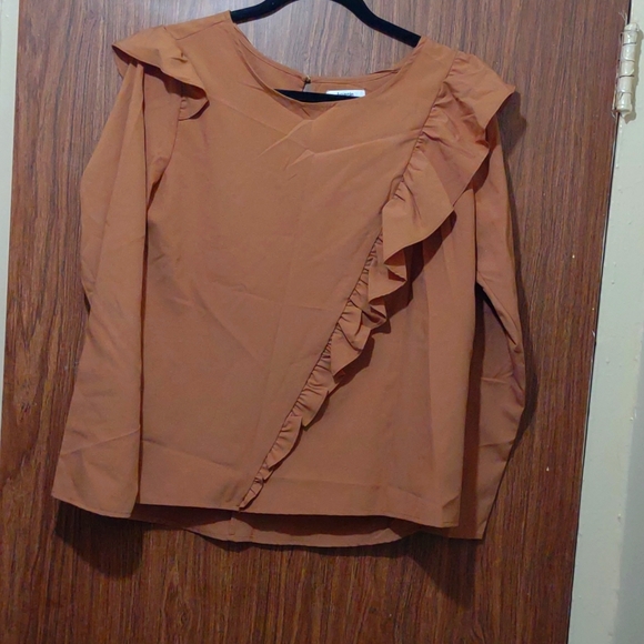Kensie Tops - Women's Kensie Jeans Blouse Size Large Gently Used